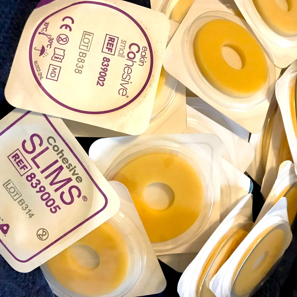Ostomy Eakin ring seals never used. All included for one price.
